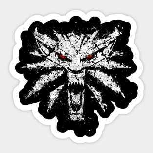 Witcher 3 - The White Wolf Sticker